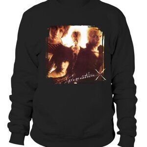 Generation X Vintage Logo Crewneck Sweatshirt Punk Rock Band Graphic Retro 05